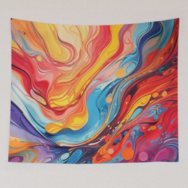 Item preview, A colorful swirly art designed and sold by johndesign88.