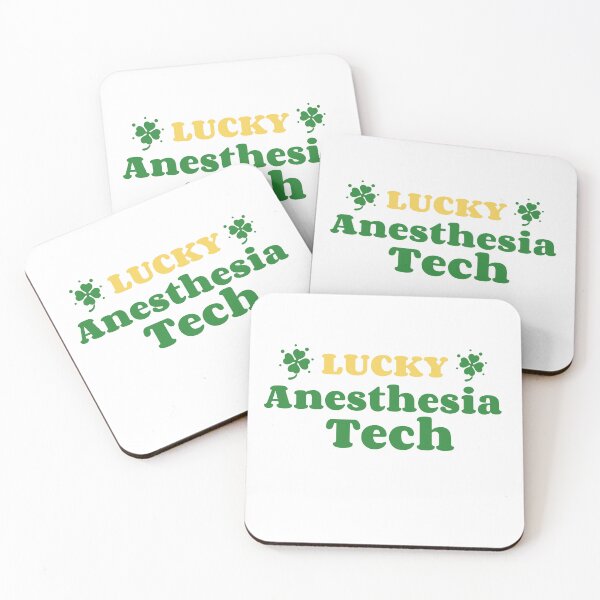 Item preview, St. Patrick's Day Anesthesia Tech designed and sold by Whackadoodletee.