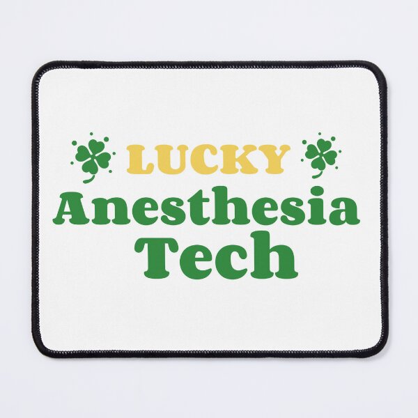 Item preview, St. Patrick's Day Anesthesia Tech designed and sold by Whackadoodletee.