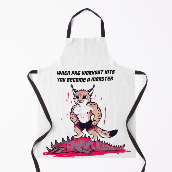 Item preview, When Pre Workout Hits: Muscle Lynx designed and sold by LemuellTrends.