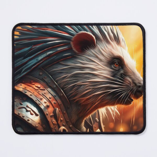 Item preview, Warrior Hedgehog #2 designed and sold by Dryden Stewart Enterprises.