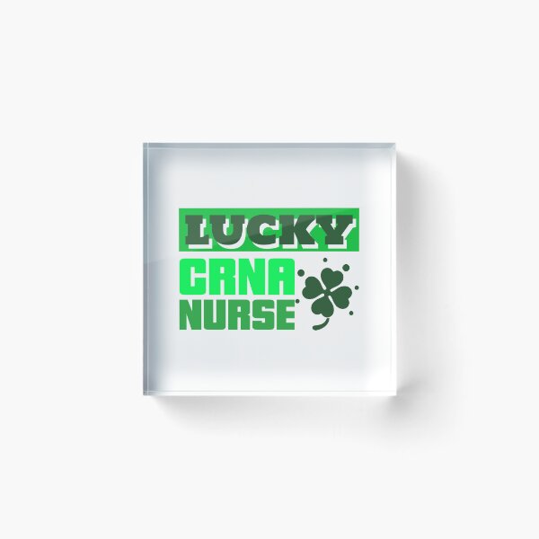 Item preview, St. Patrick's Day CRNA designed and sold by Whackadoodletee.