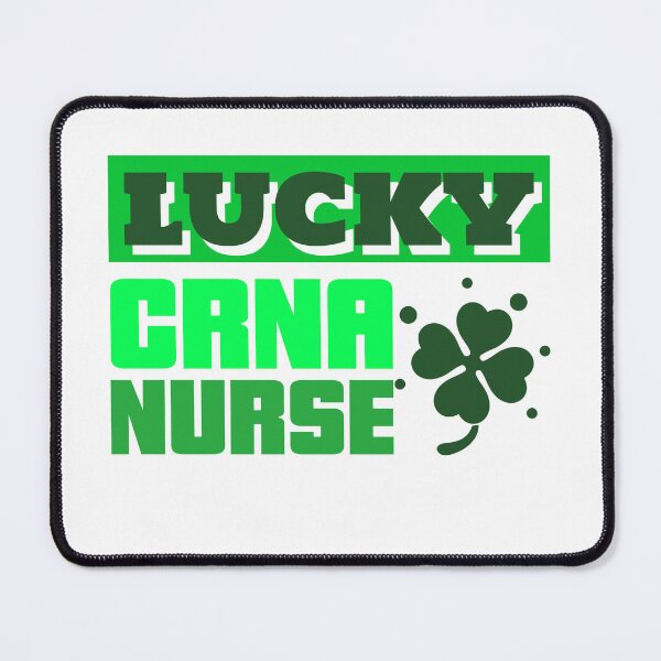 Item preview, St. Patrick's Day CRNA designed and sold by Whackadoodletee.