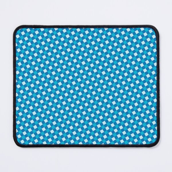 Item preview, Blue & White Checkered Repeating Seamless Continuous Pattern Design designed and sold by Alchemy-A-La-G.