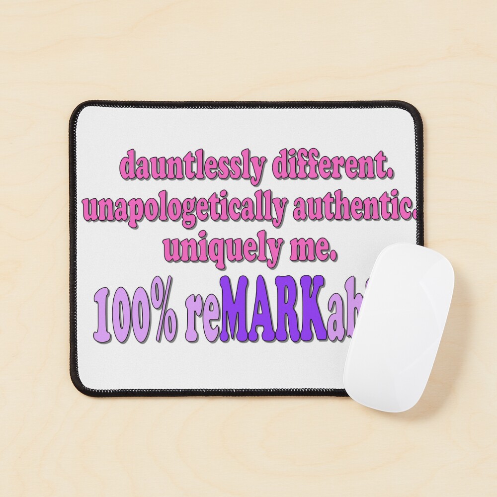Item preview, Mouse Pad designed and sold by reMARKable-you.