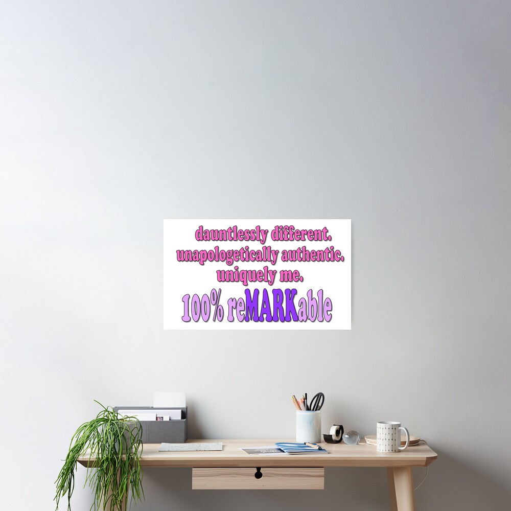 Item preview, Poster designed and sold by reMARKable-you.