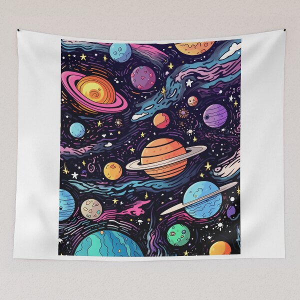 Artikelvorschau, Doodle-Kunst-Galaxie entworfen und verkauft von matdiazl.