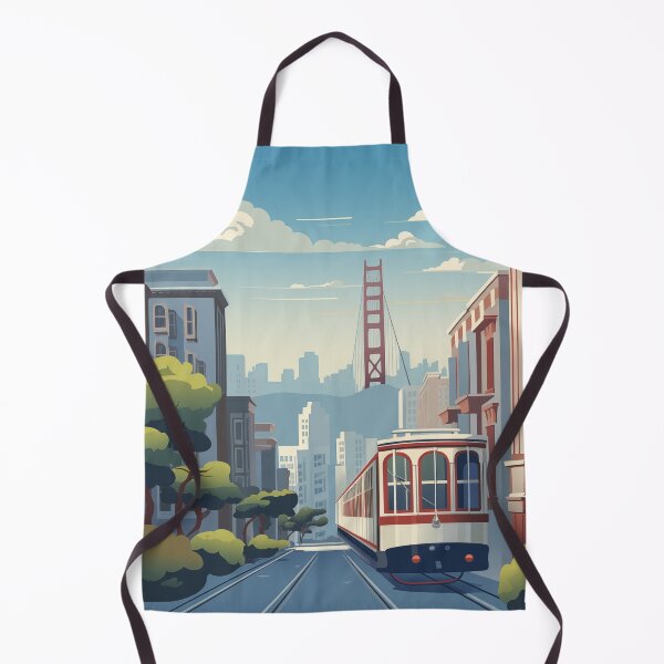 Item preview, San Francisco California USA Vintage Travel Poster Retro designed and sold by artra-shop.