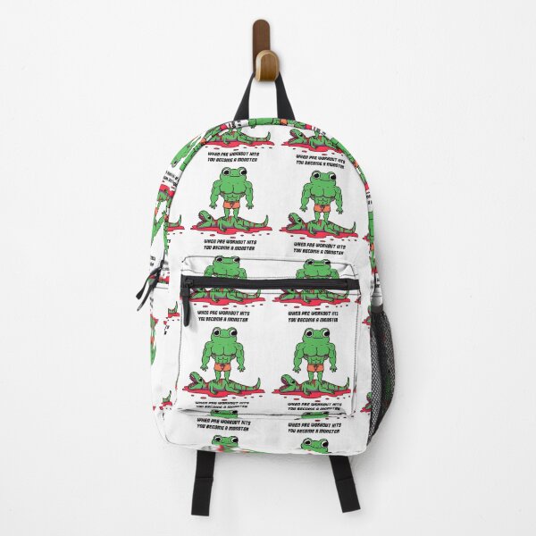 Item preview, When Pre Workout Hits: Muscle Frog designed and sold by LemuellTrends.
