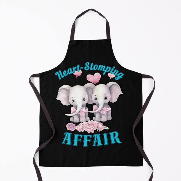 Item preview, Heart-Stomping Affair. elephant lover designed and sold by ElephantVibes.
