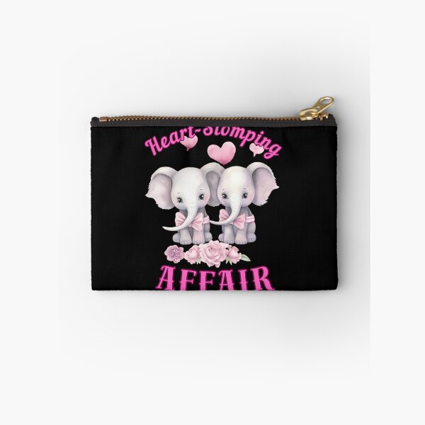 Item preview, Heart-Stomping Affair. elephant head designed and sold by ElephantVibes.