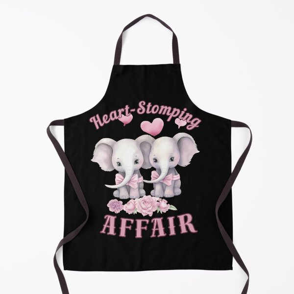 Item preview, Heart-Stomping Affair. elephant face designed and sold by ElephantVibes.