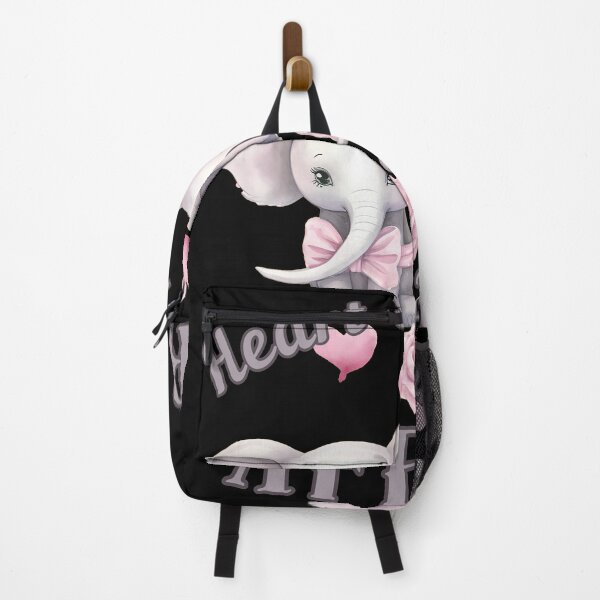 Item preview, Heart-Stomping Affair. elephant portrait designed and sold by ElephantVibes.