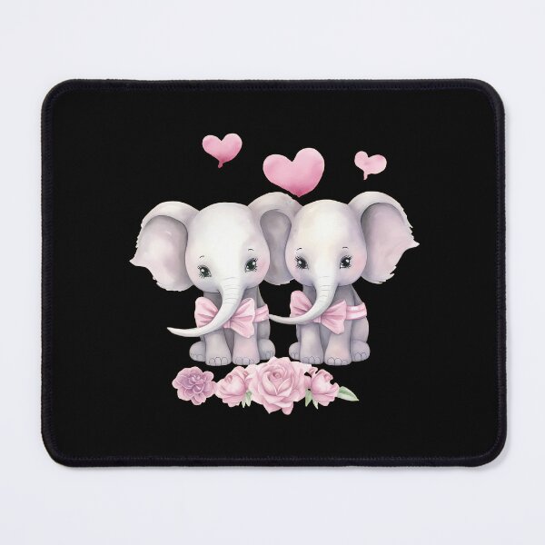 Item preview, Valentine Elephant designed and sold by ElephantVibes.
