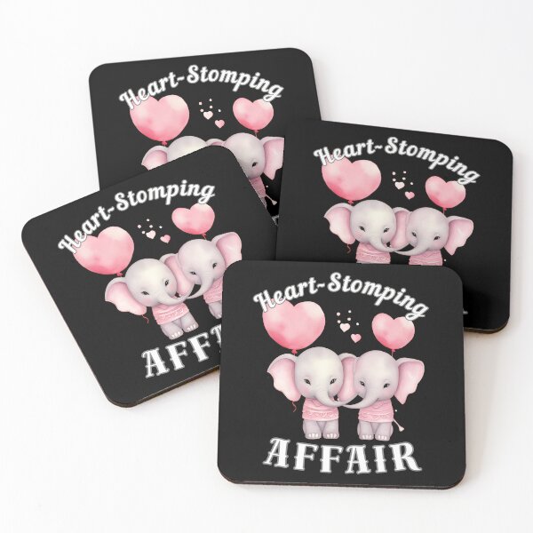 Item preview, Heart-Stomping Affair. surreal elephant designed and sold by ElephantVibes.