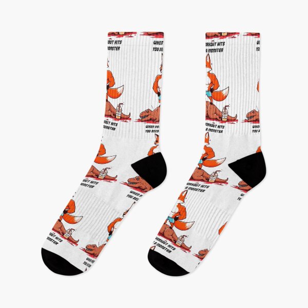 Item preview, When Pre Workout Hits: Muscle Fox designed and sold by LemuellTrends.