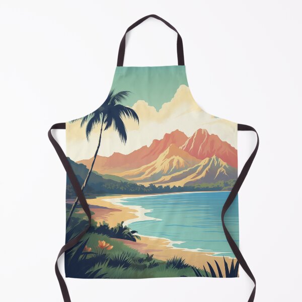 Item preview, Hawaii Beach Vintage Travel Poster Retro designed and sold by artra-shop.