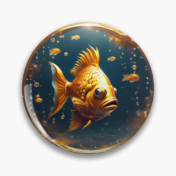 Item preview, Cute Funny Goldfish designed and sold by TheArtOfPat.
