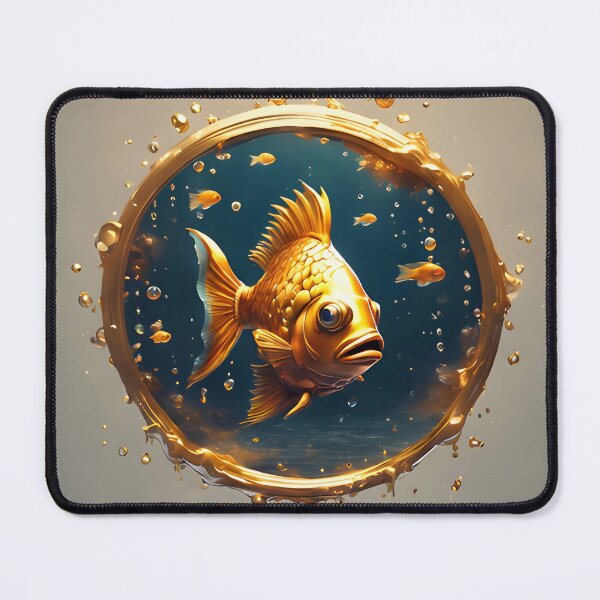 Item preview, Cute Funny Goldfish designed and sold by TheArtOfPat.