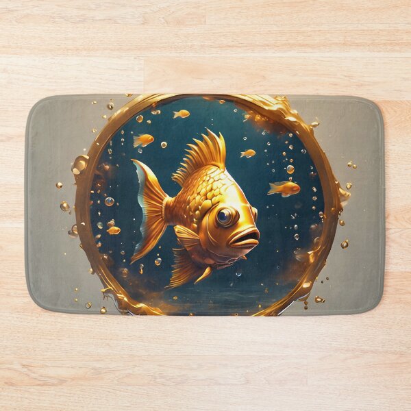 Item preview, Cute Funny Goldfish designed and sold by TheArtOfPat.