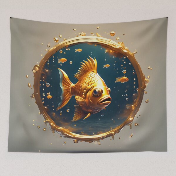 Item preview, Cute Funny Goldfish designed and sold by TheArtOfPat.