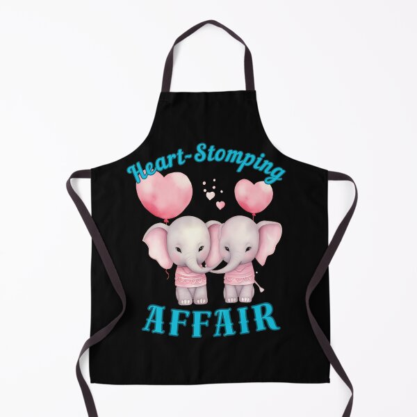Item preview, Heart-Stomping Affair. adorable elephant designed and sold by ElephantVibes.