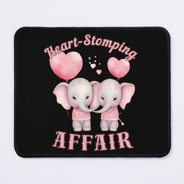 Item preview, Heart-Stomping Affair. elephant quote designed and sold by ElephantVibes.