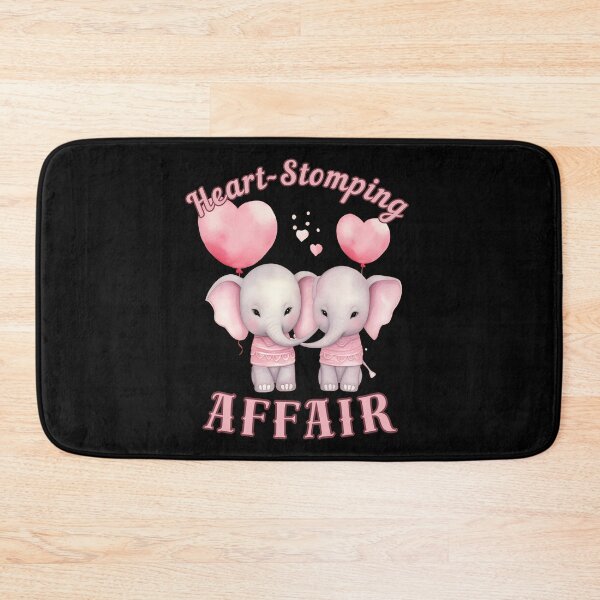 Item preview, Heart-Stomping Affair. elephant quote designed and sold by ElephantVibes.