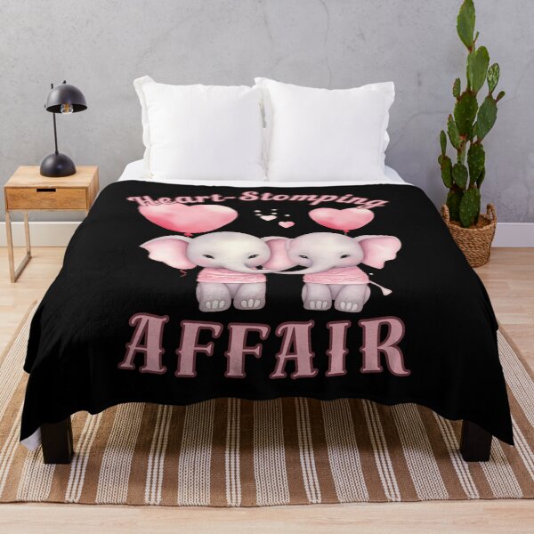 Item preview, Heart-Stomping Affair. elephant quote designed and sold by ElephantVibes.