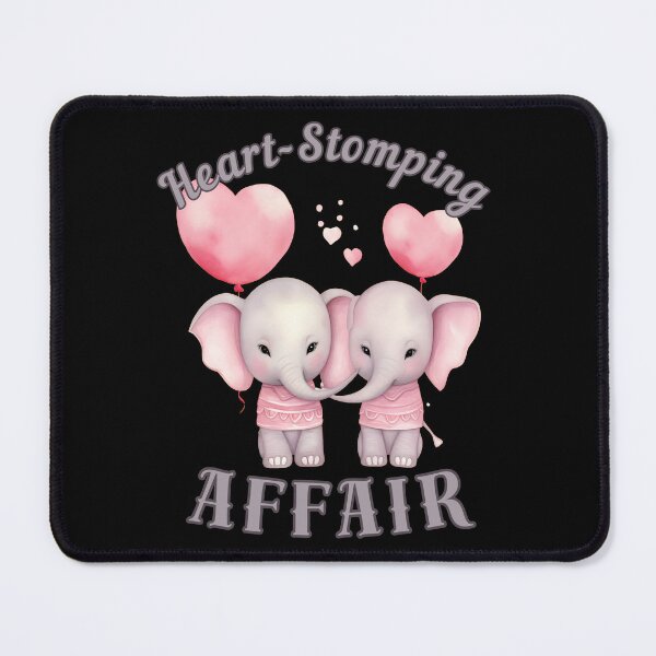Item preview, Heart-Stomping Affair. Flower elephant designed and sold by ElephantVibes.