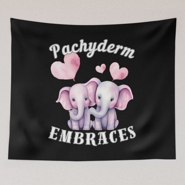 Item preview, Pachyderm Embraces designed and sold by ElephantVibes.