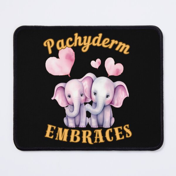 Item preview, Pachyderm Embraces. elephant lover designed and sold by ElephantVibes.