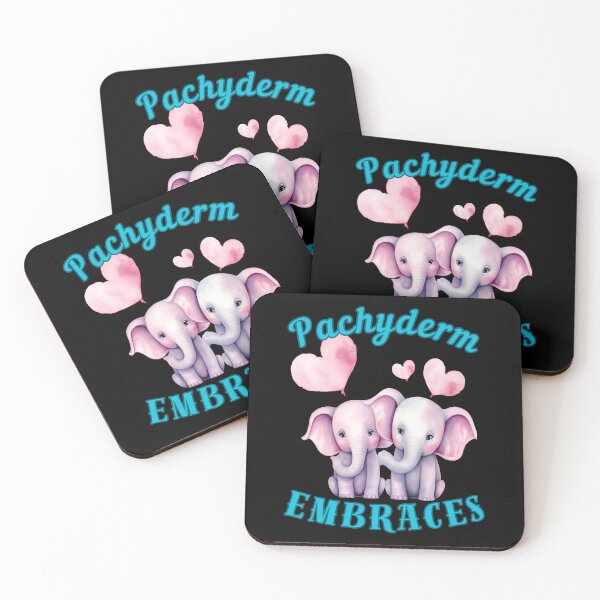 Item preview, Pachyderm Embraces. funny elephant designed and sold by ElephantVibes.