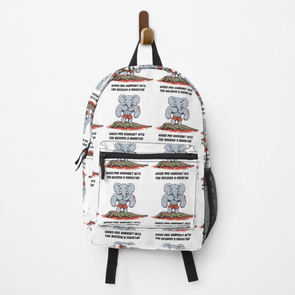 Item preview, When Pre Workout Hits: Muscle Elephant designed and sold by LemuellTrends.