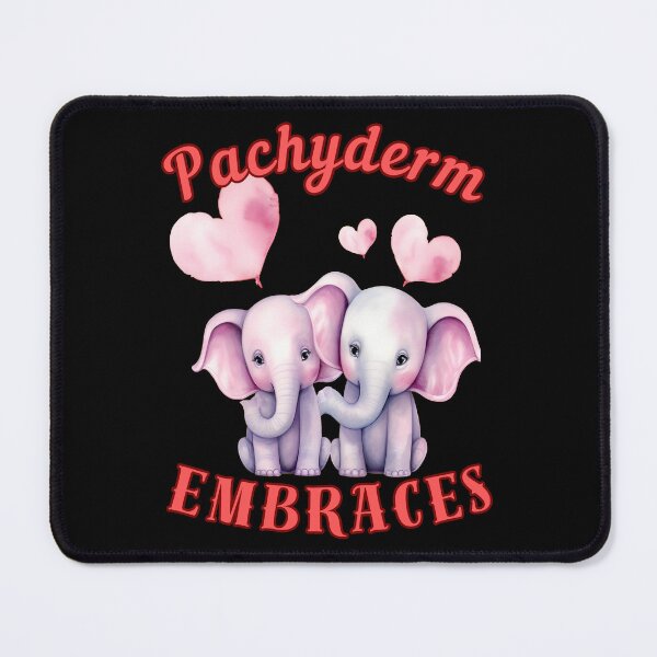 Item preview, Pachyderm Embraces. colorful elephant designed and sold by ElephantVibes.