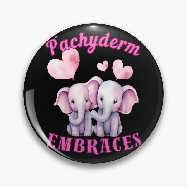 Item preview, Pachyderm Embraces. elephant head designed and sold by ElephantVibes.