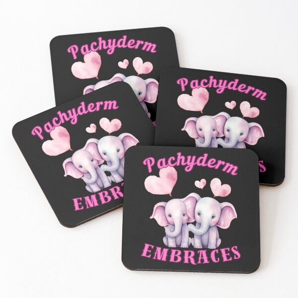 Item preview, Pachyderm Embraces. elephant head designed and sold by ElephantVibes.