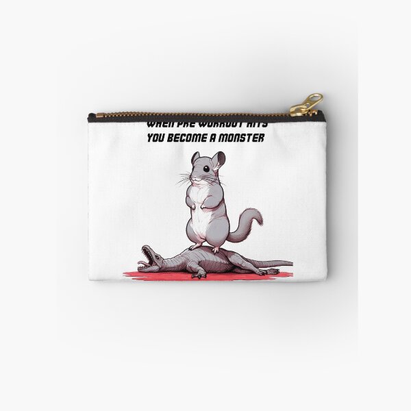 Item preview, When Pre Workout Hits: Muscle Chinchilla designed and sold by LemuellTrends.