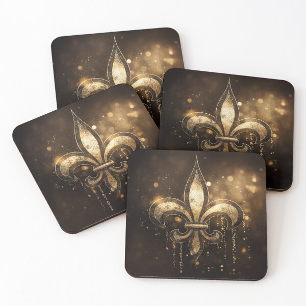 Item preview, Fleur De Lis Art | Black and Gold 1 designed and sold by W Designs.