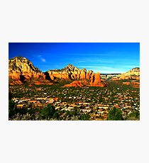 The Town of Sedona Photographic Print