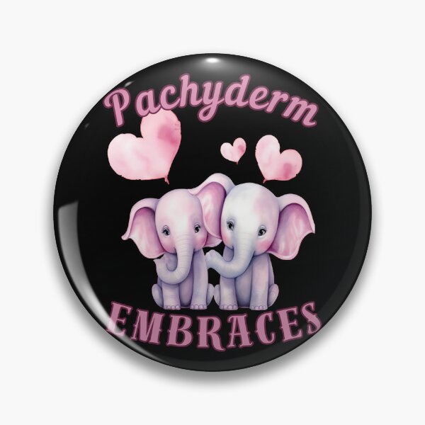 Item preview, Pachyderm Embraces. elephant face designed and sold by ElephantVibes.