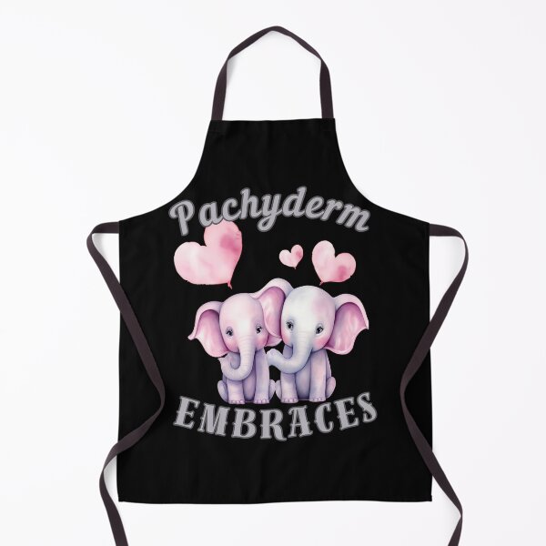 Item preview, Pachyderm Embraces. elephant portrait designed and sold by ElephantVibes.