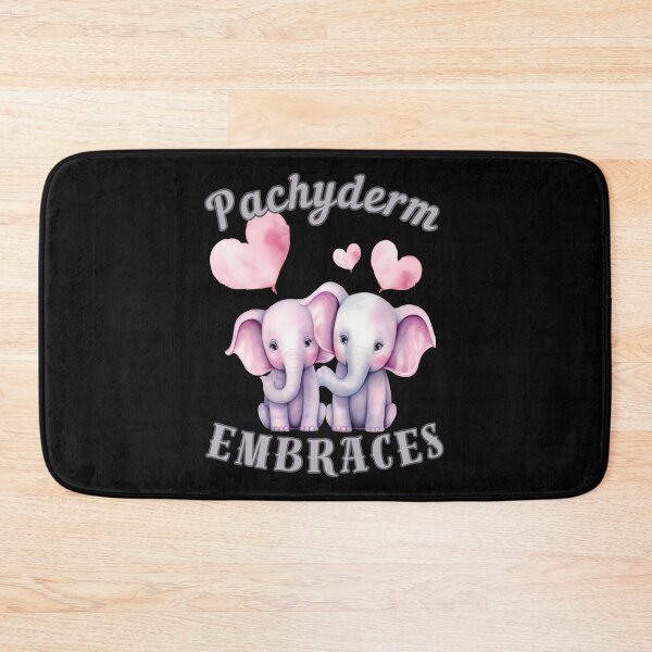 Item preview, Pachyderm Embraces. elephant portrait designed and sold by ElephantVibes.