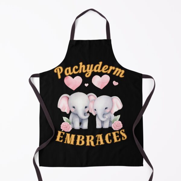 Item preview, Pachyderm Embraces. watercolor elephant designed and sold by ElephantVibes.
