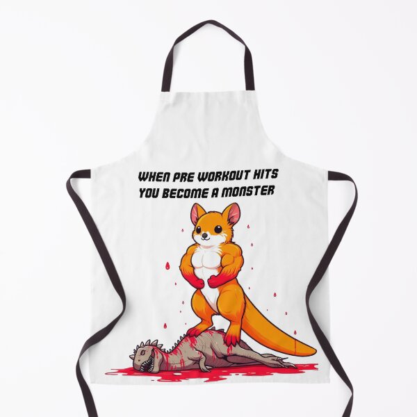 Item preview, When Pre Workout Hits: Muscle Kangaroo designed and sold by LemuellTrends.