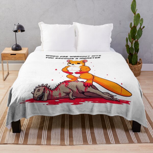 Item preview, When Pre Workout Hits: Muscle Kangaroo designed and sold by LemuellTrends.