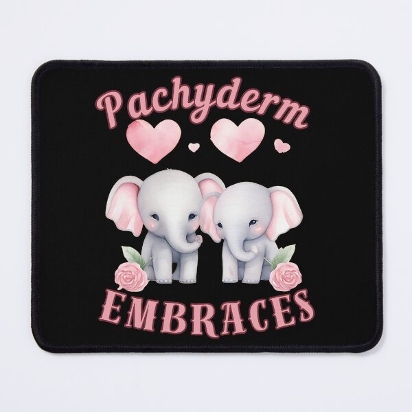 Item preview, Pachyderm Embraces. elephant quote designed and sold by ElephantVibes.