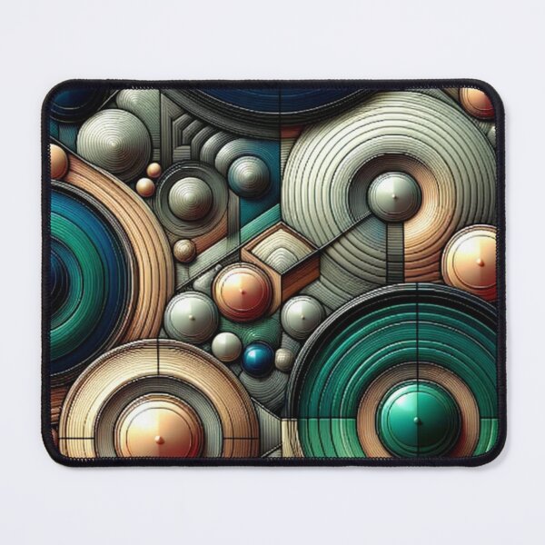 Item preview, Abstract Mechanical Artistry Green And Gold Design Volume 2 designed and sold by mymagicstoreus.