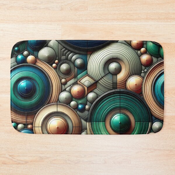 Item preview, Abstract Mechanical Artistry Green And Gold Design Volume 2 designed and sold by mymagicstoreus.