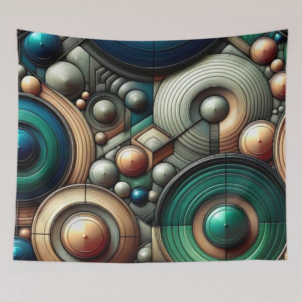 Item preview, Abstract Mechanical Artistry Green And Gold Design Volume 2 designed and sold by mymagicstoreus.